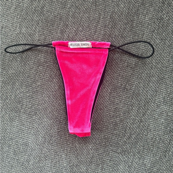 Melissa Simone Other - Melissa Simone Micro Bikini Bottoms - Pink Velvet